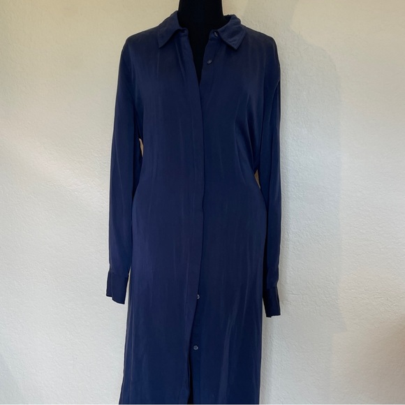 Navy Blue Hudson North Belted Short Dress - Picture 3 of 14